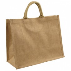 Draagtas jute shopper 45x12x40cm Tpk270703