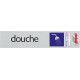 Deurbordje alu 165x44mm -douche- Tp4651