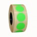 Prijssticker Ø17mm fluor groen 1000/rol Th99031717