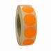 Prijssticker Ø17mm fluor oranje 1000/rol Th99031517