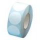 Prijssticker Ø17mm wit 1000/rol Th99031817