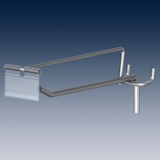 Enkele pen 20cm Ø6mm + prijskaarthouder