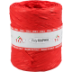 Raffia poly 15mm rood Tpk713182