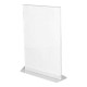 Menu-standaard acryl 10x21cm Td142410211