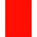 Fluor karton 48x68cm rood 10st 