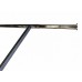 Kledingrek dubbel 140cm breed in hoogte verstelbaar.
