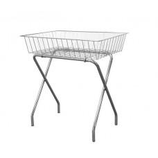 Mand chroom met onderstel 95x65x88cm Tms3691