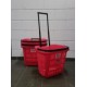 Winkelmandje rood 34 liter Td06000404