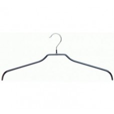 Hanger zwart anti-slip rubber 40cm TFE40L