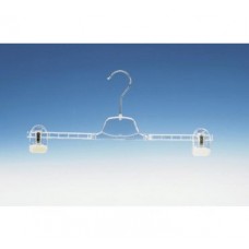 Transparante hanger met 2 klemmen 180st KL1-36/40