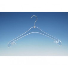 Transparante kledinghanger 43cm 170st TL43