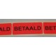 Etiket fluor rood BETAALD Td27513240 